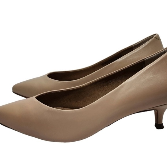 Vionic women’s Josie leather kitten heels size 8 - Picture 1 of 6